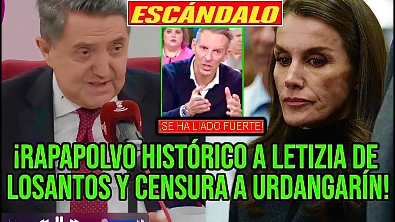 💥​&iexcl;&Uacute;LTIMA HORA GRAVE! CONTRA REINA LETIZIA ORTIZ Y FELIPE DE LOSANTOS Y CENSURA A I&Ntilde;AKI URDANGAR&Iacute;N