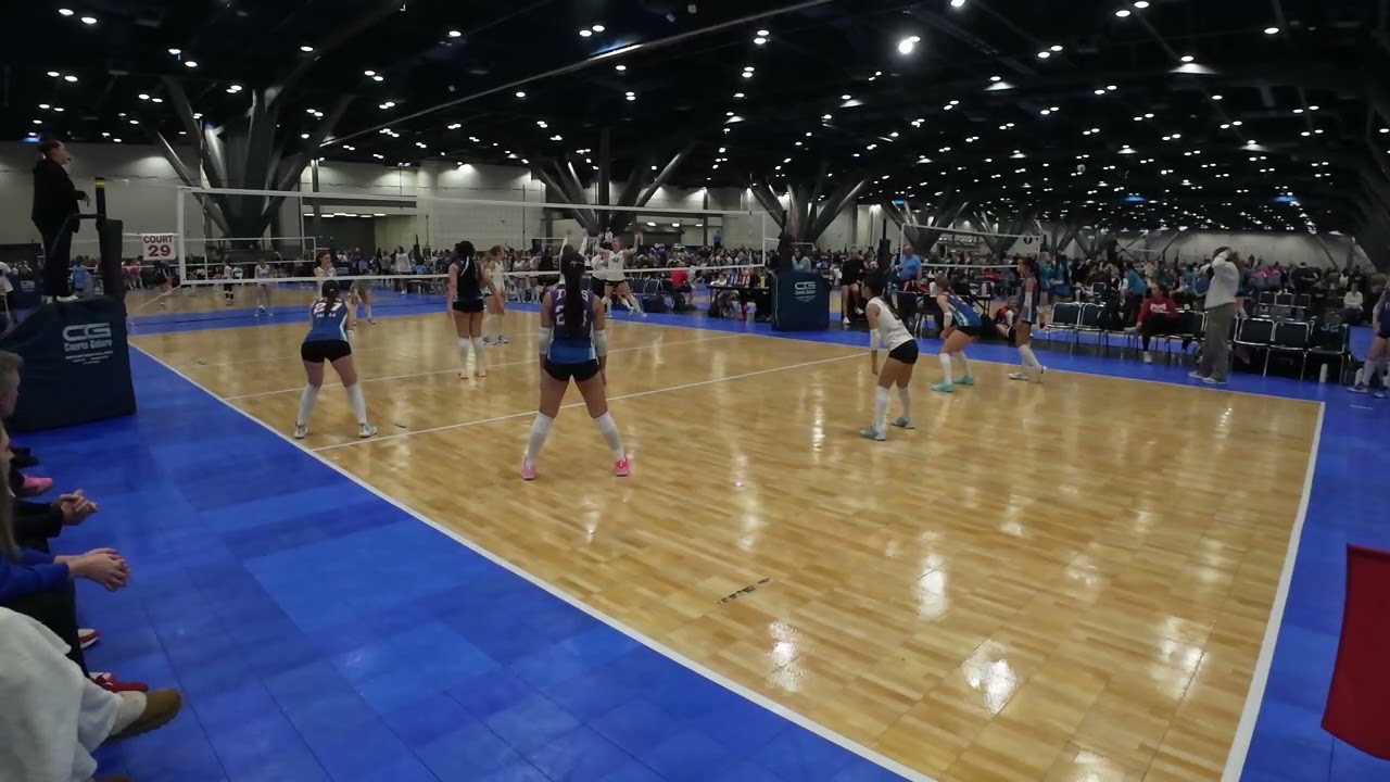 Day 2. TOV 14U Navy vs SA Juniors 14 Carolina. Set 1