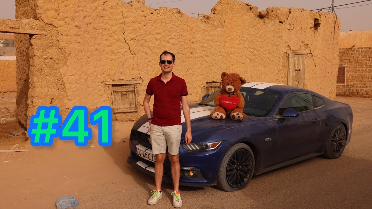 #41 Mustang again in Africa: Rabat and Atar.