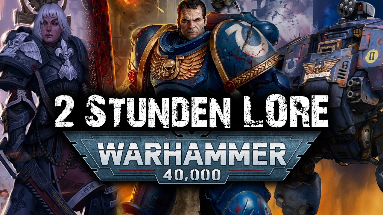 2 Stunden Warhammer 40K Lore auf Deutsch! | TheHobbyHotel (bunter Mix)