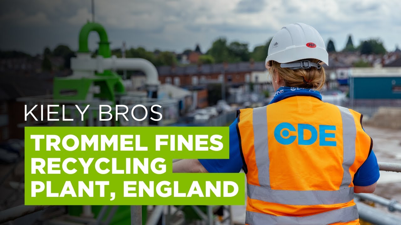 Kiely Bros Diverts 80% of Trommel Fines Through 30tph CDE Recycling Plant