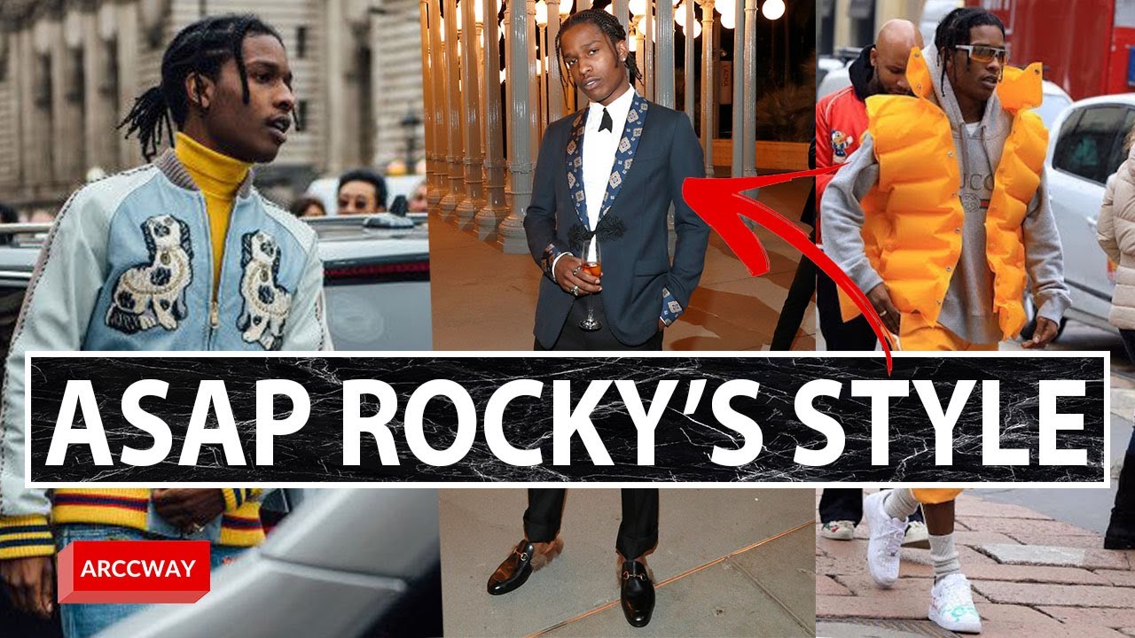 How to Dress Like ASAP Rocky / Streetwear & High-end Fashion Style - Men's Fashion Inspiration