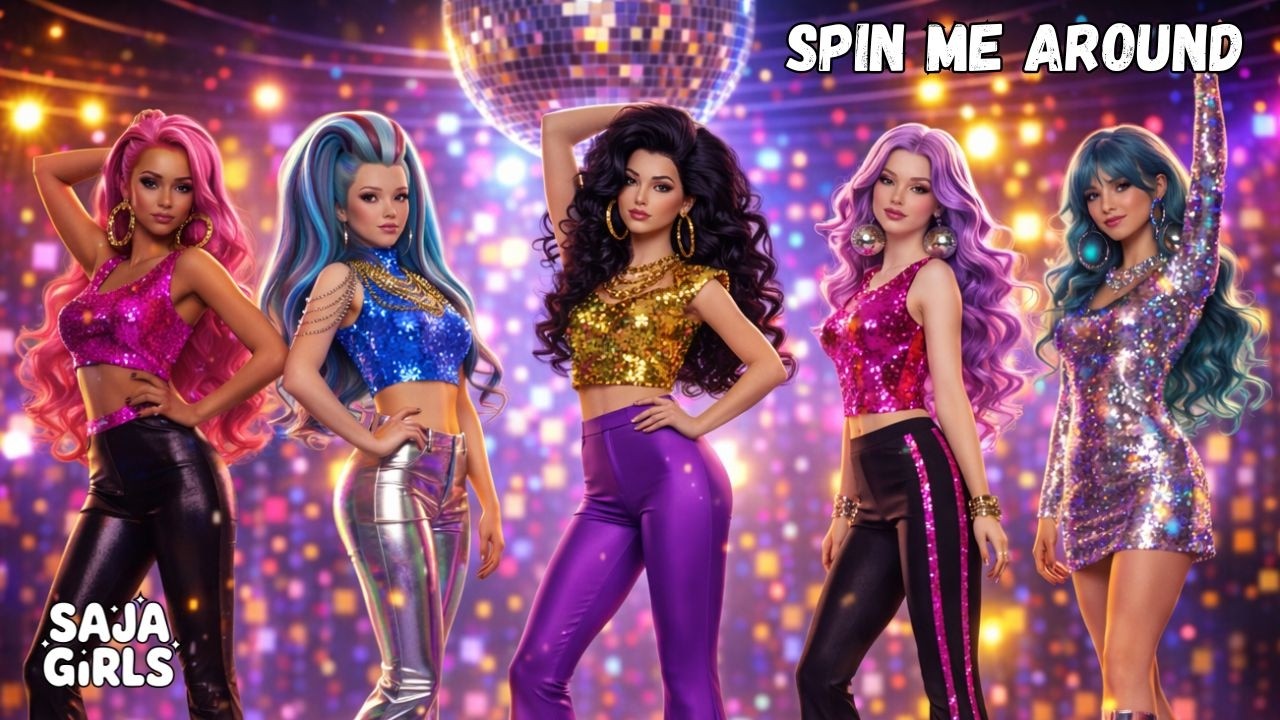 Saja Girls – Spin Me Around (Official Visualizer Music Video)