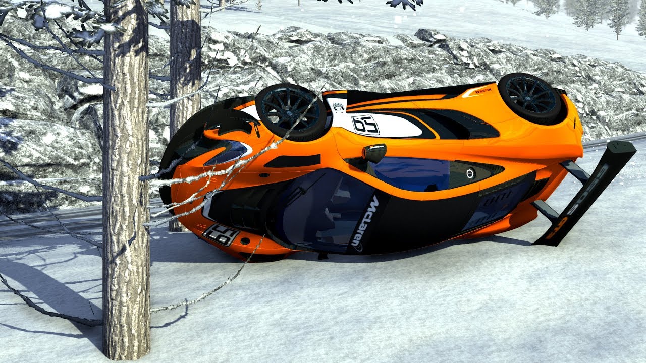 Hypercars, Race Cars And Supercars Out Of Control Crashes - BeamNG Drive