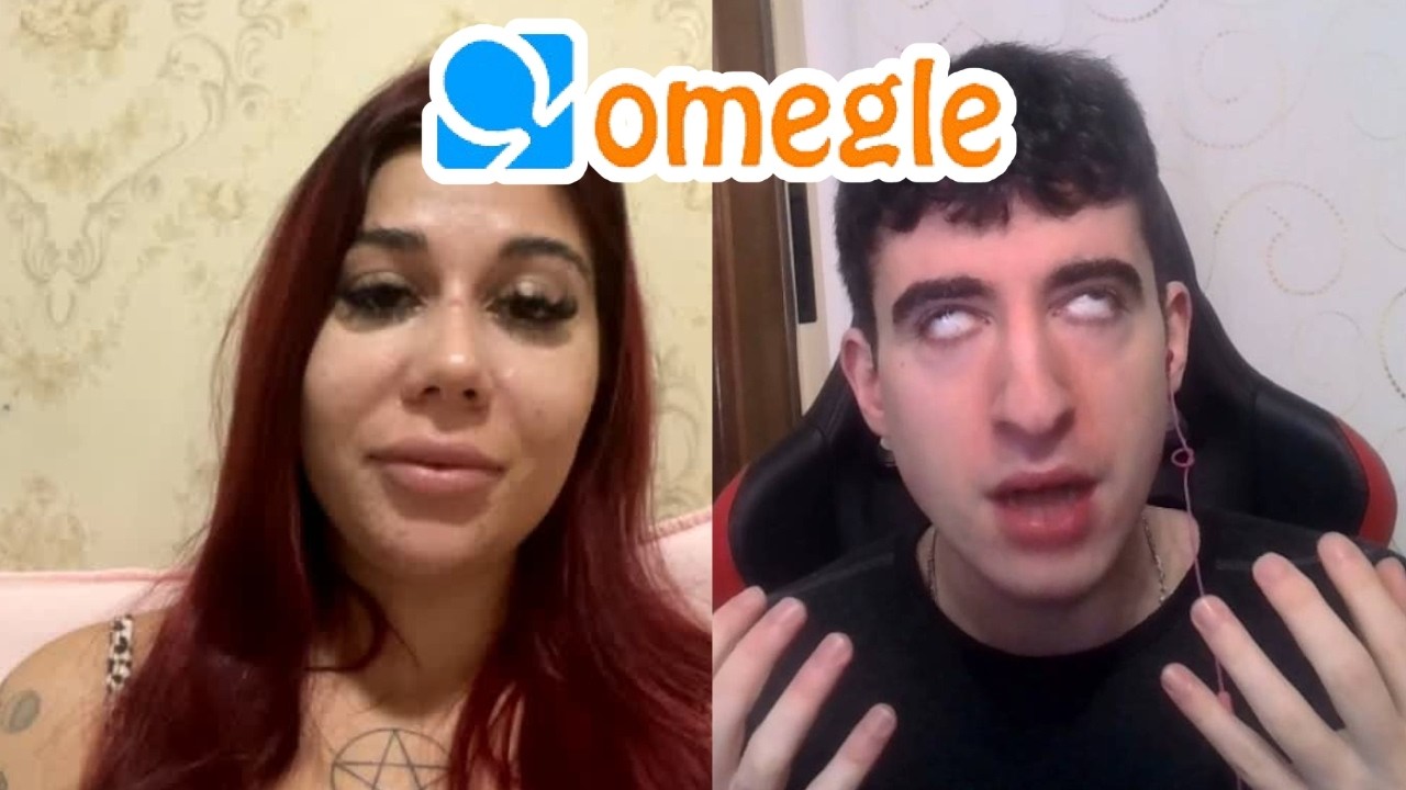 Falando com Rapariga Satanica no omegle😍