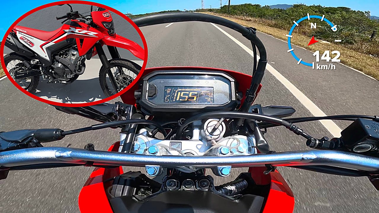 MEU TOP SPEED NOVA HONDA XR 300L TORNADO 2025 - ANDANDO MAIS QUE SAHARA 300?