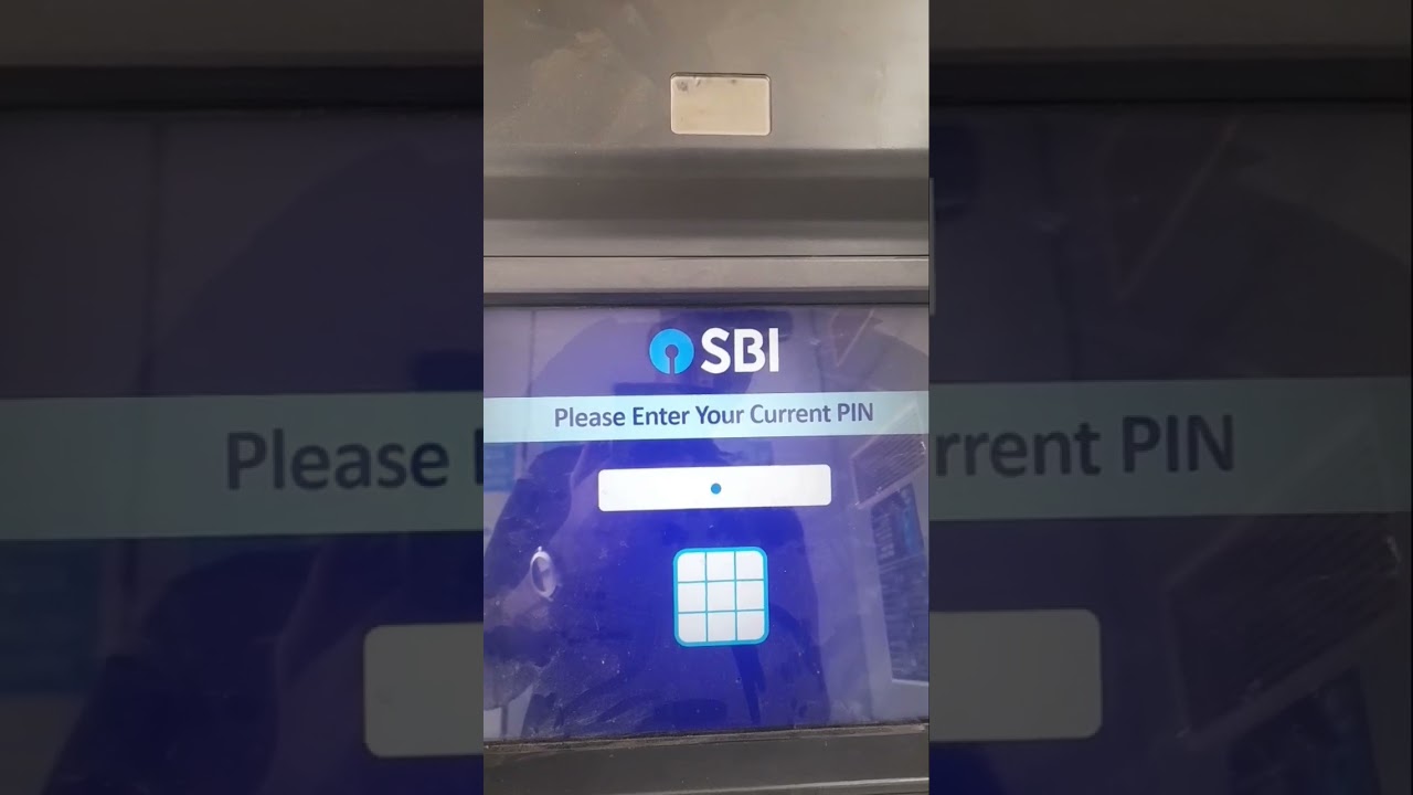 SBI ATM/ PIN CHANGE