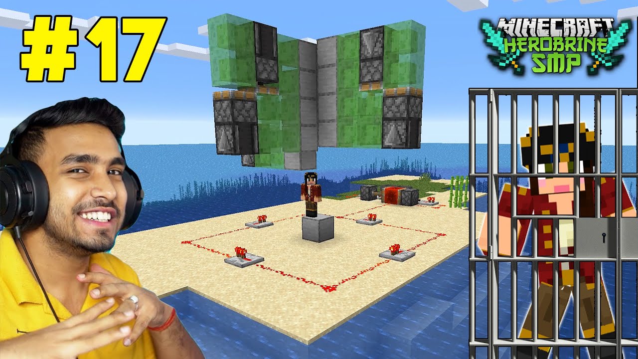 JUSTICE FOR AJJUBHAI IN HEROBRINE SMP | MINECRAFT GAMEPLAY #17