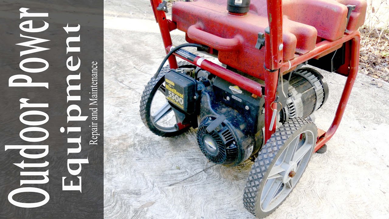 Briggs & Stratton Wheel House 5500 Generator (REHAB Project)