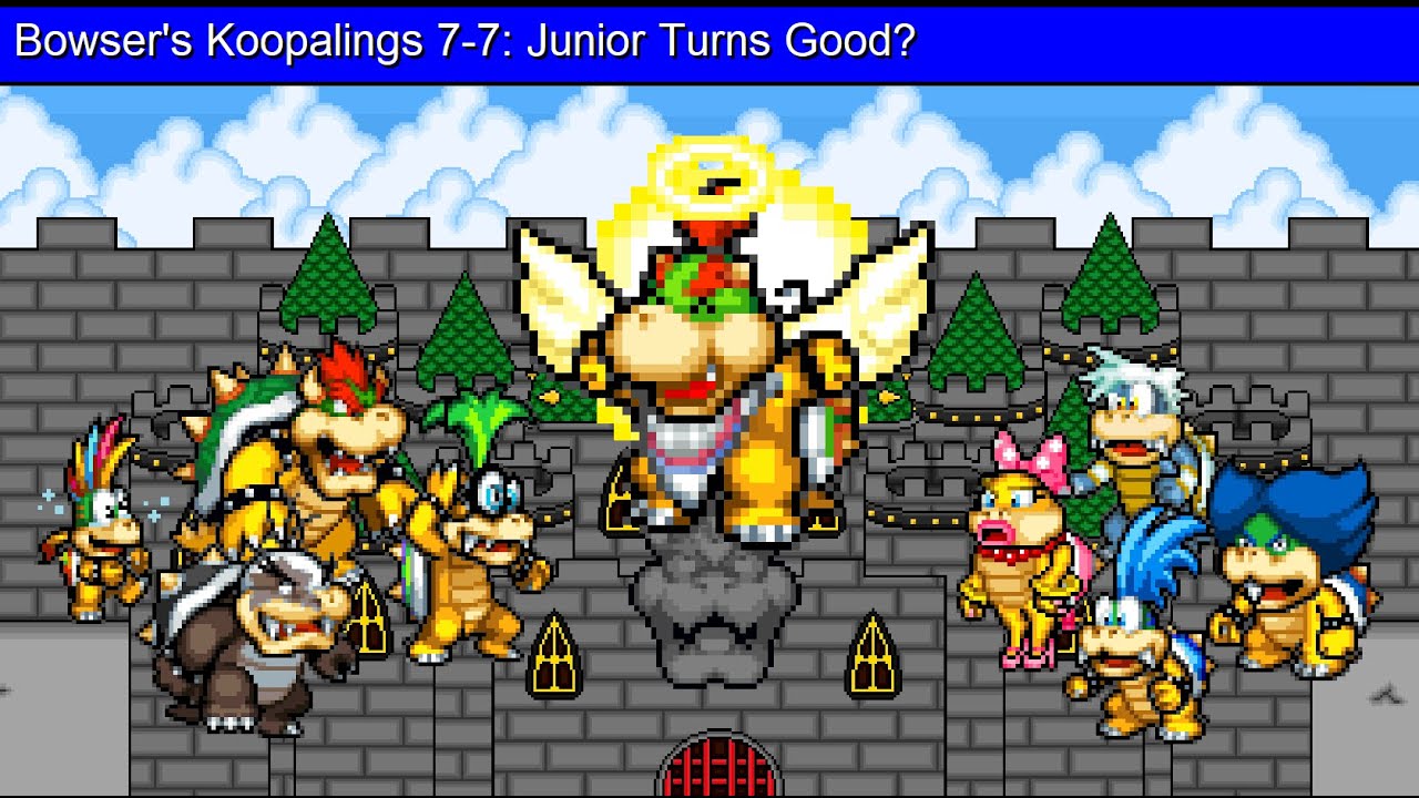 Bowser's Koopalings 7-7: Junior Turns Good?