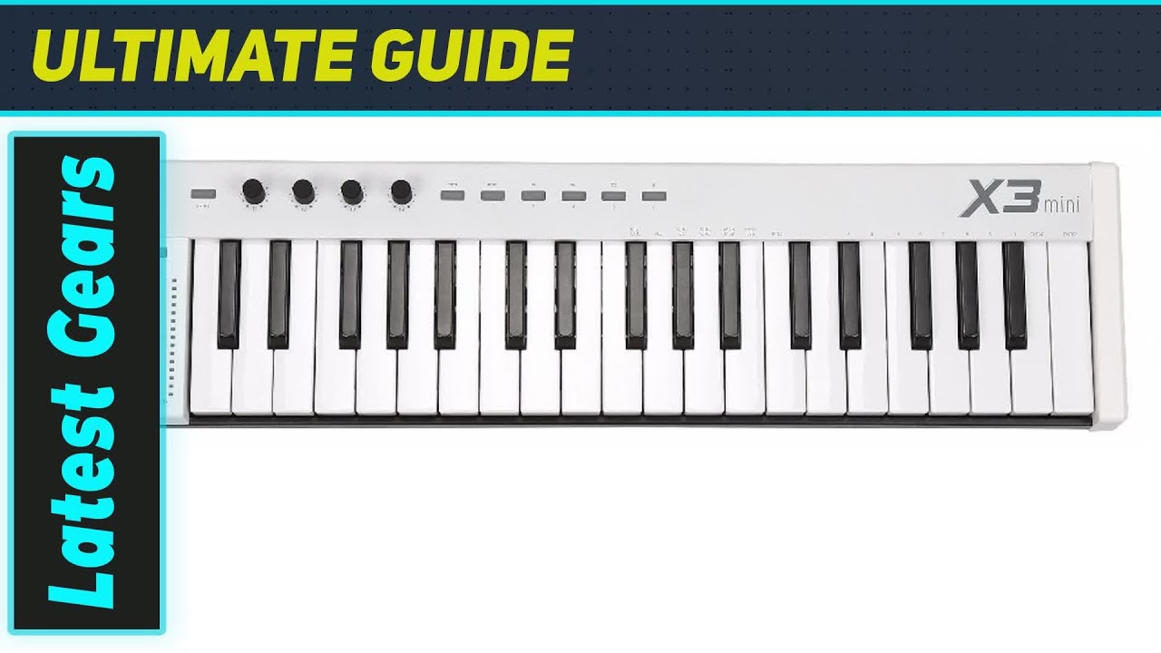 midiplus X3 mini: лучшая компактная USB MIDI-клавиатура для создателей музыки!