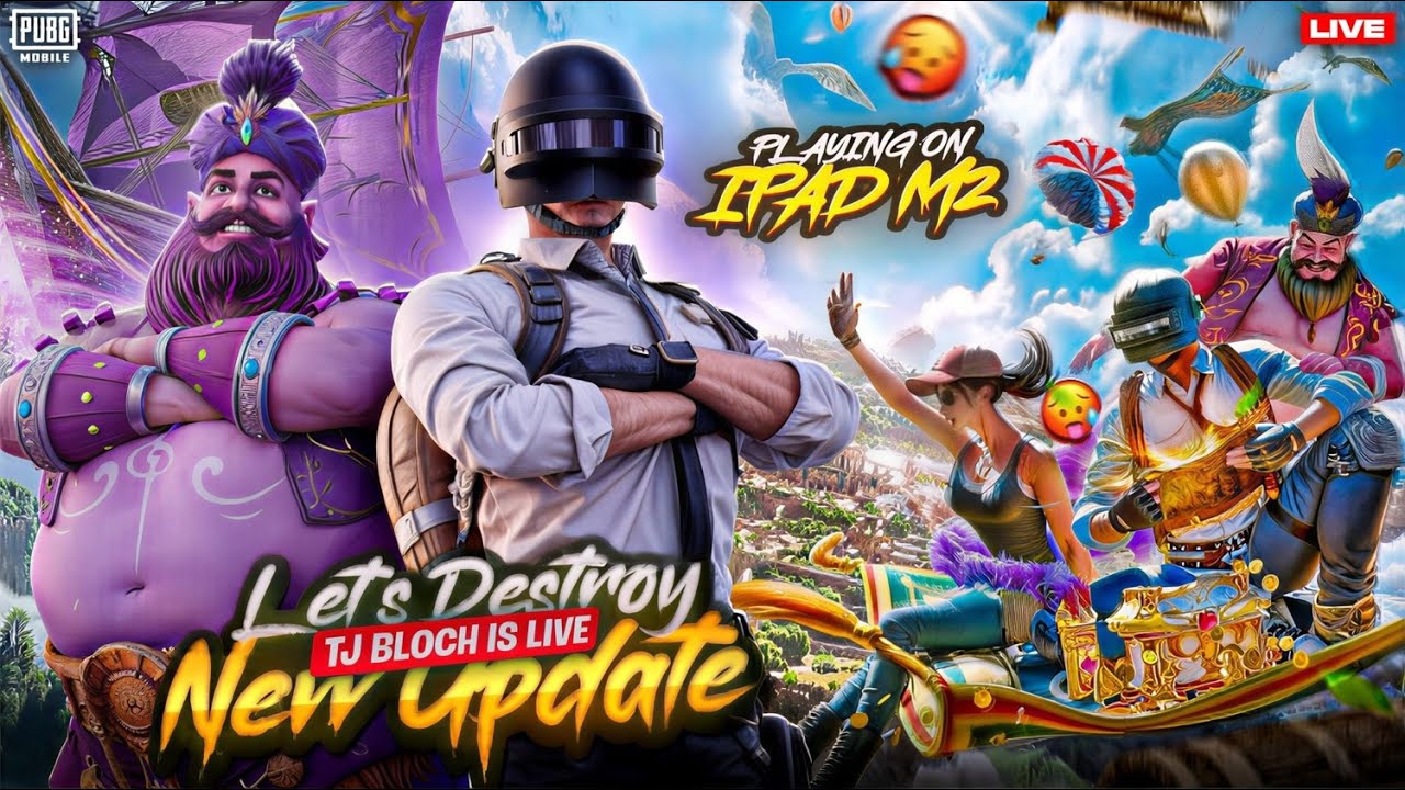 FINALLY I GOT IPAD M2 IN UPDATE 4.2 🥶😱👀#tjblochxlive #pubgmobile