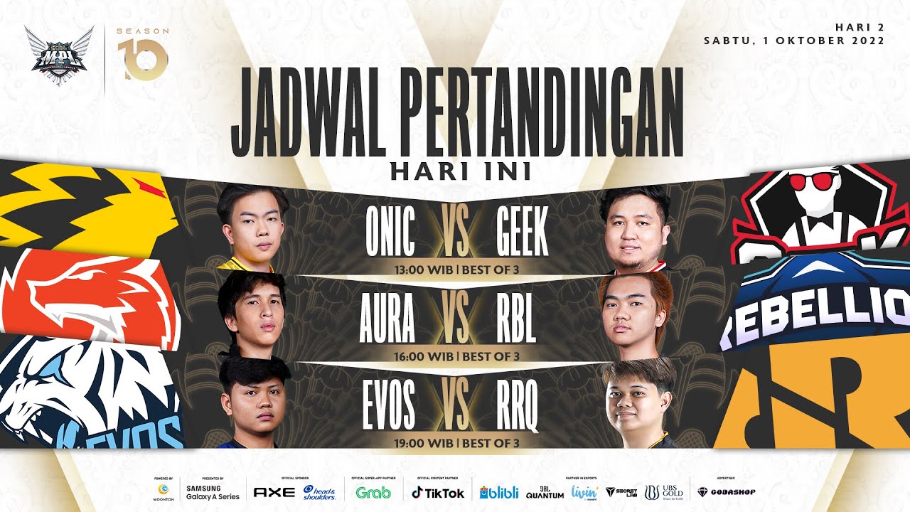 [LIVE] Regular Season MPL ID S10 | Minggu ke-8 Hari 2