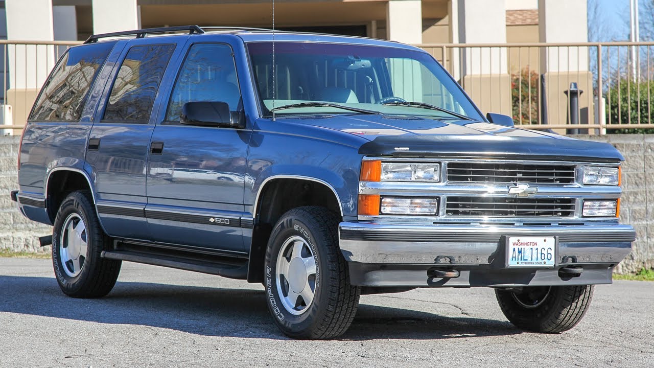 1997 Chevy Tahoe 69k 1-Owner Walk Around for Bring A Trailer