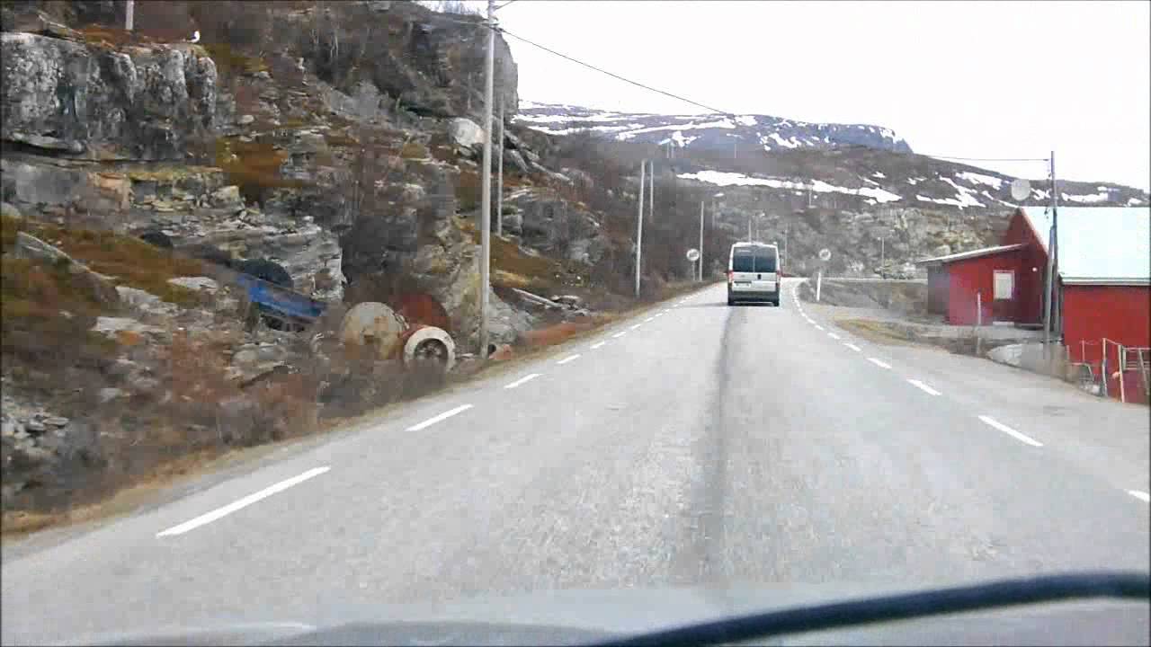 From Alta to Honningsvaag in 5 minutes  (Finnmark)