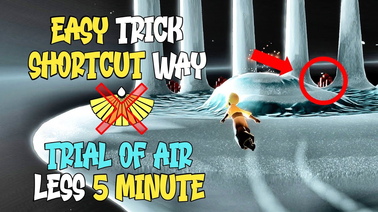 How to Fly Without Wings for do Shortcut in Trial Of Air | Sky Children of the Light