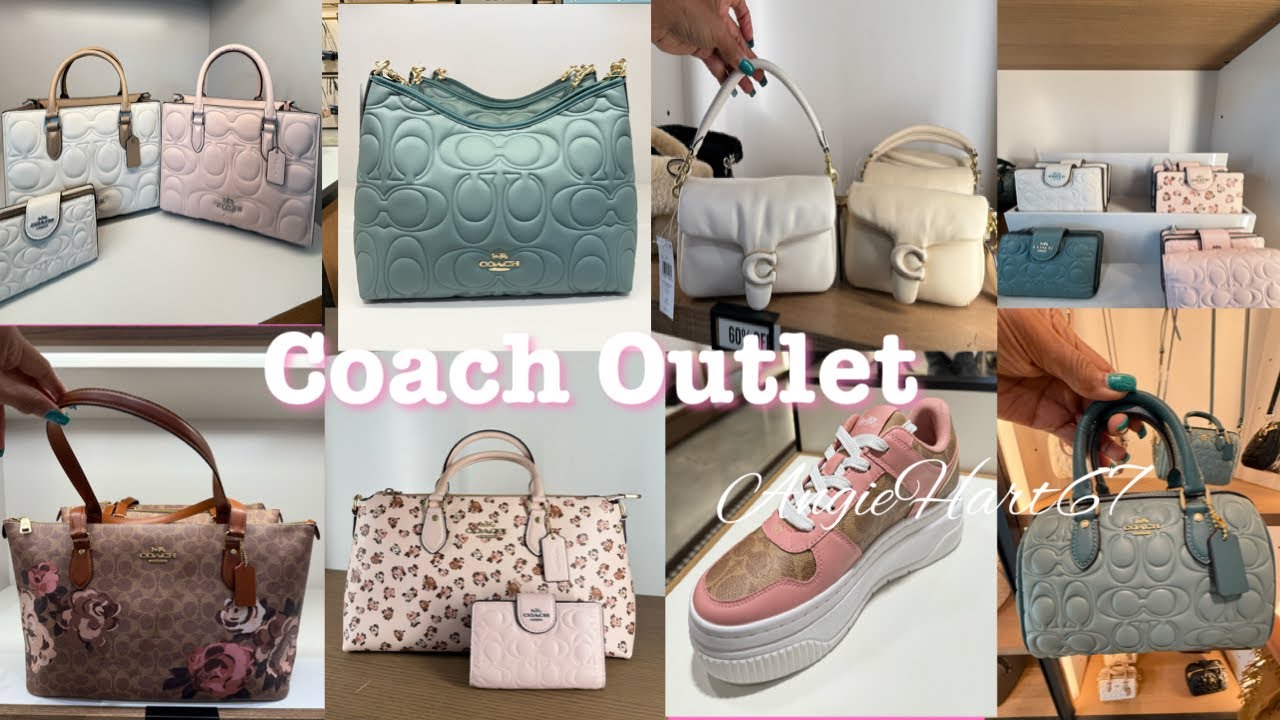 COACH OUTLET 🤩NEW SIGNATURE /FLOWER COLLECTION #coachoutlet #coach @AngieHart67