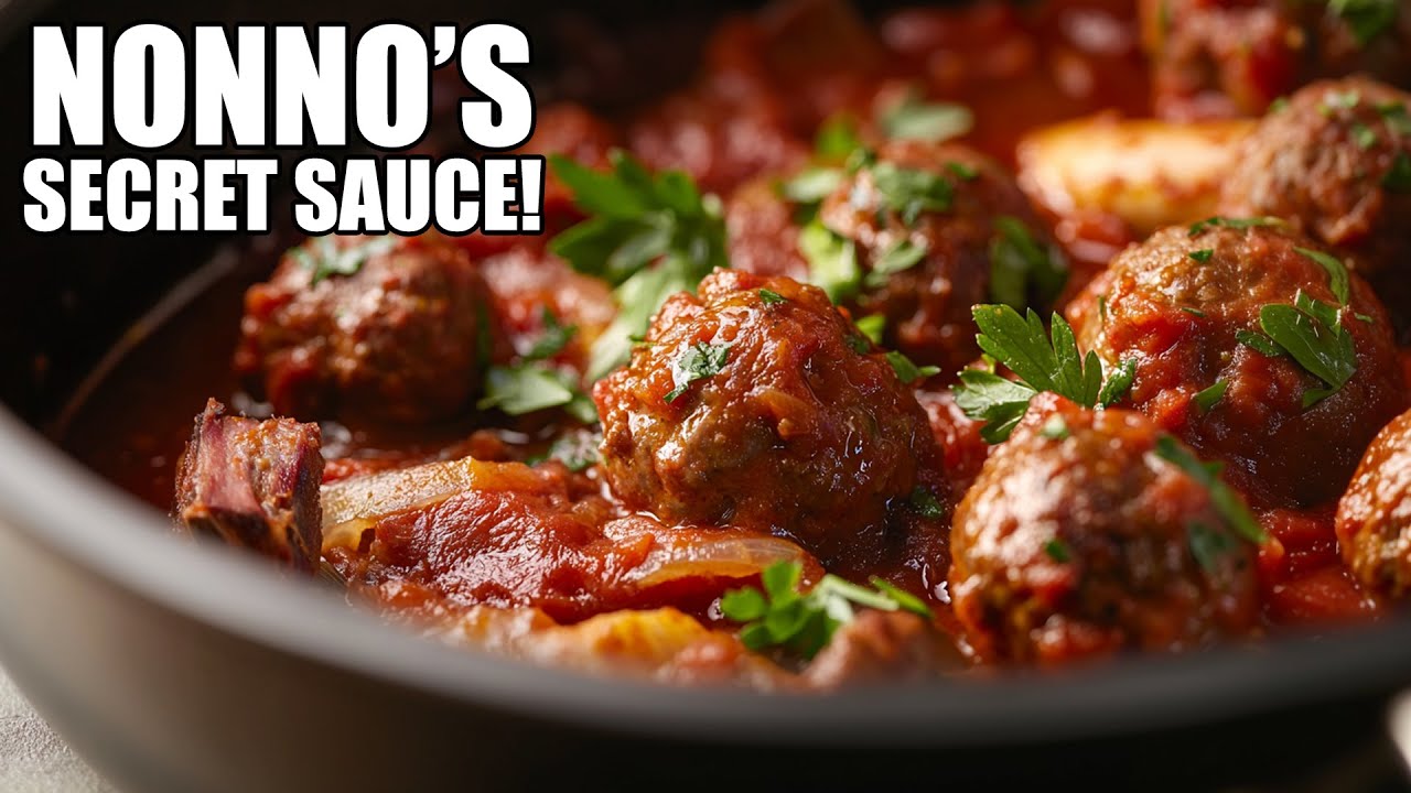 How to Make Authentic Sunday Sauce Like an Italian Nonno!