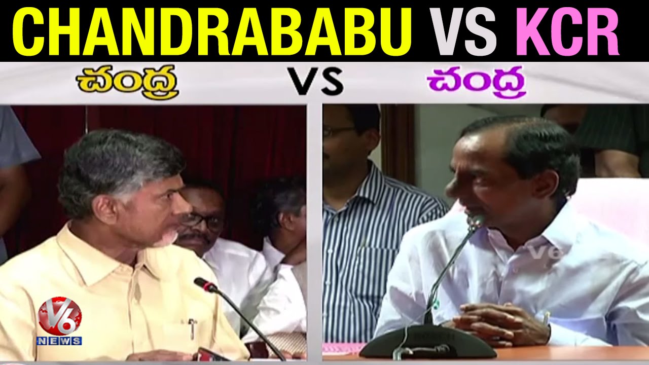 Chandrababu Naidu Vs KCR || War Of Words Over Phone Tapping Issue  || V6 News