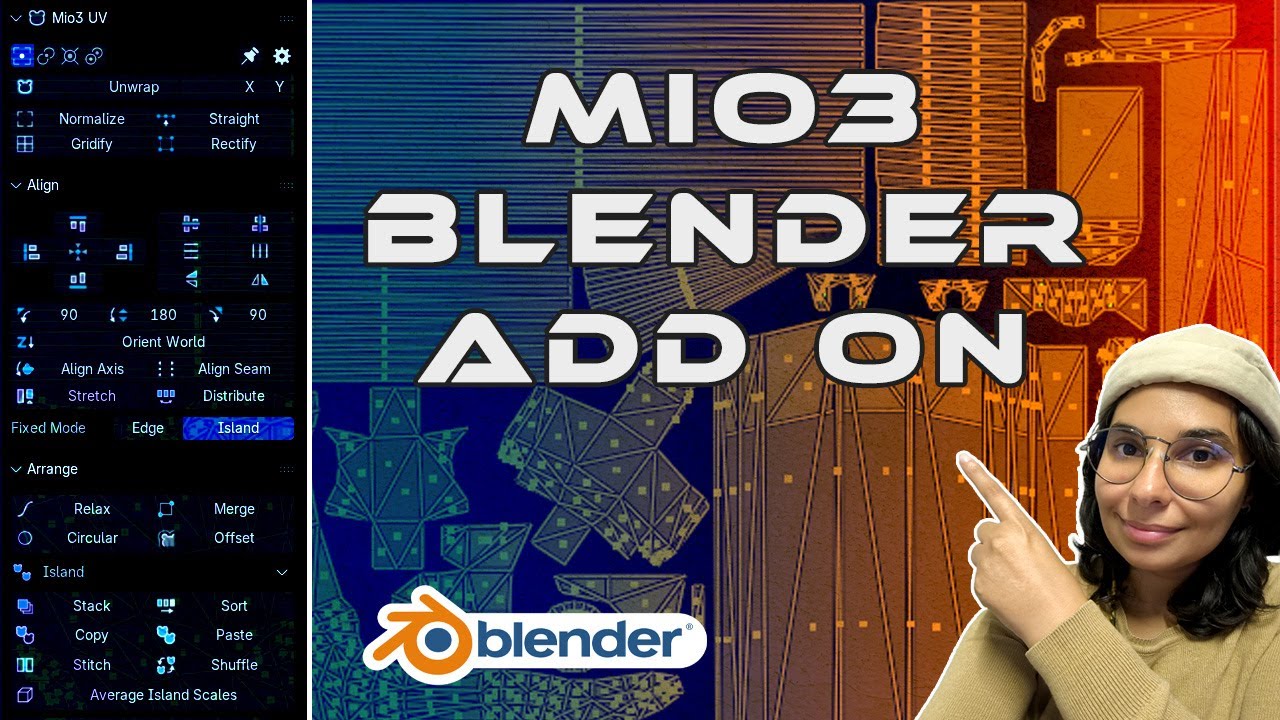 Blender’de Mio3 UV İncelemesi – UV Unwrap’i Hızlandır!