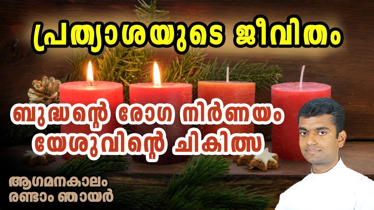 പ്രത്യാശയുടെ ജീവിതം 2nd Sunday of Advent Sunday Homily Malayalam Year A Fr Anuraj Advent Reflections
