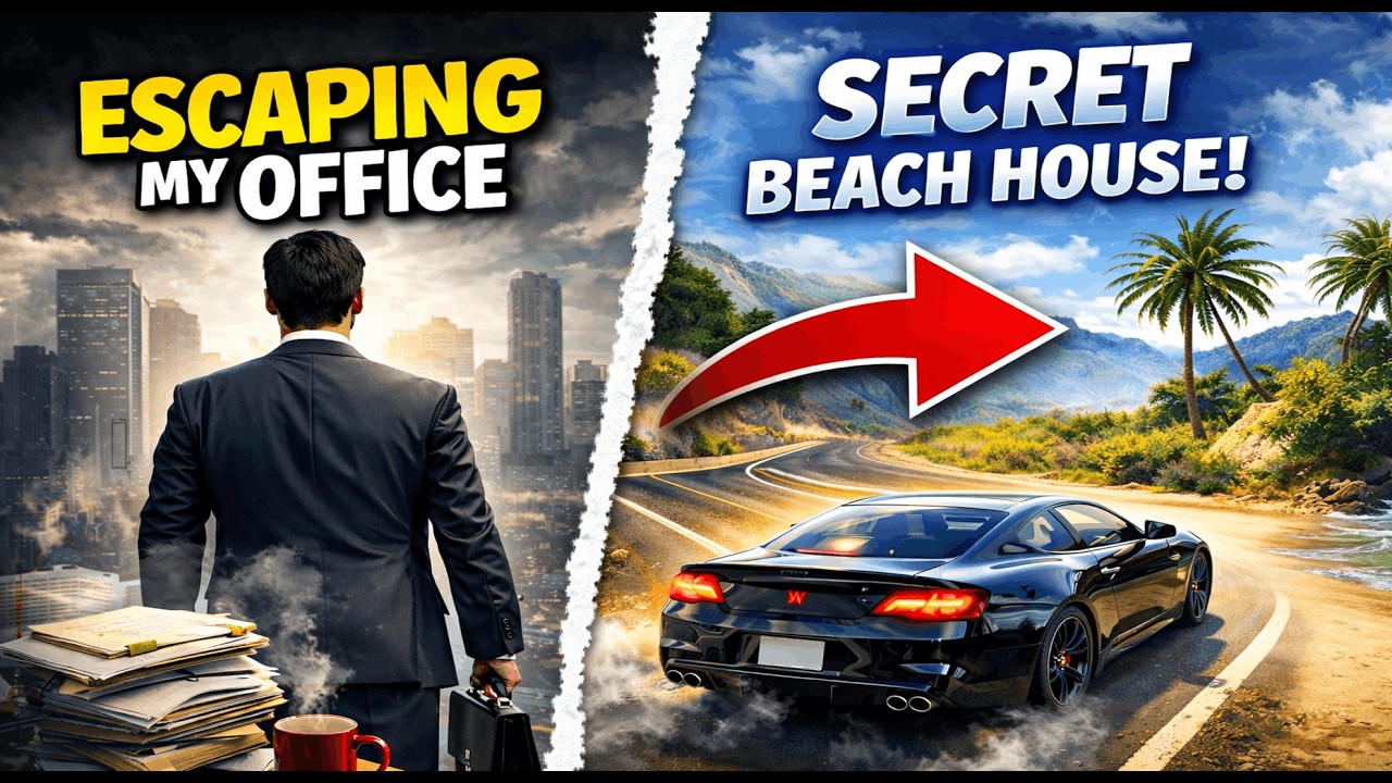 POV: Leaving My Office And Driving To My Beach House in Paleto Bay | GTA 5