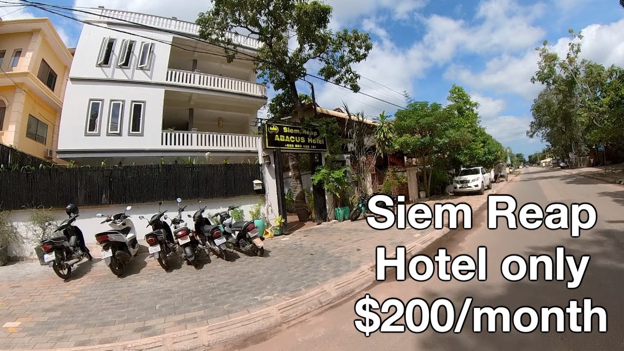 200 долларов США в месяц Abacus Hotel — Сиемреап, Камбоджа
