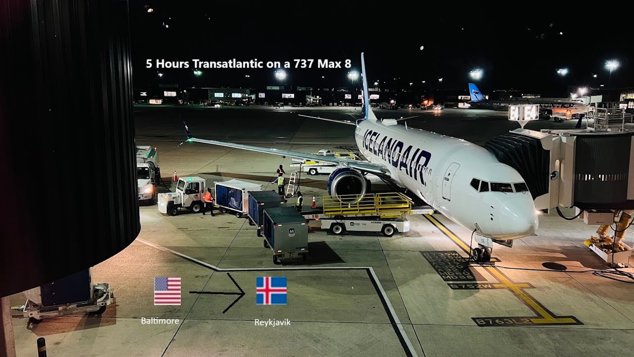 Icelandair 737-Max 8 trip report BWI-KEF (IS IT ANY GOOD?)