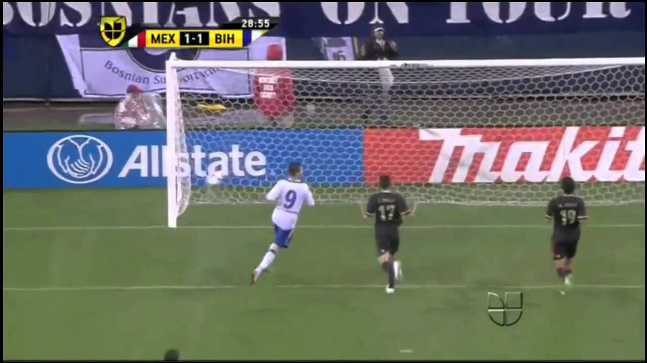 Mexico vs Bosnia Amistoso 2012 (2-1)
