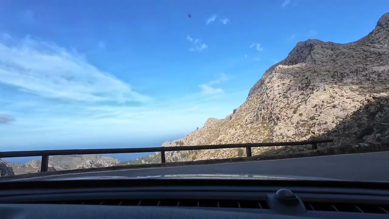 Sa Calobra road. Mallorca. Spain