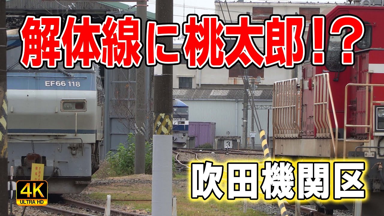 【JR貨物】解体線にEF210！
