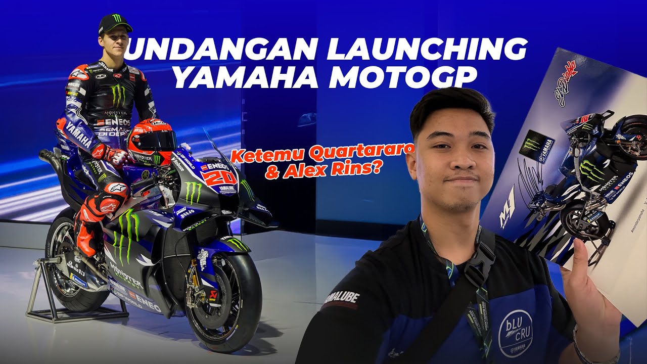 DI UNDANG YAMAHA UNTUK LAUNCHING YZR M1 V4 🤩