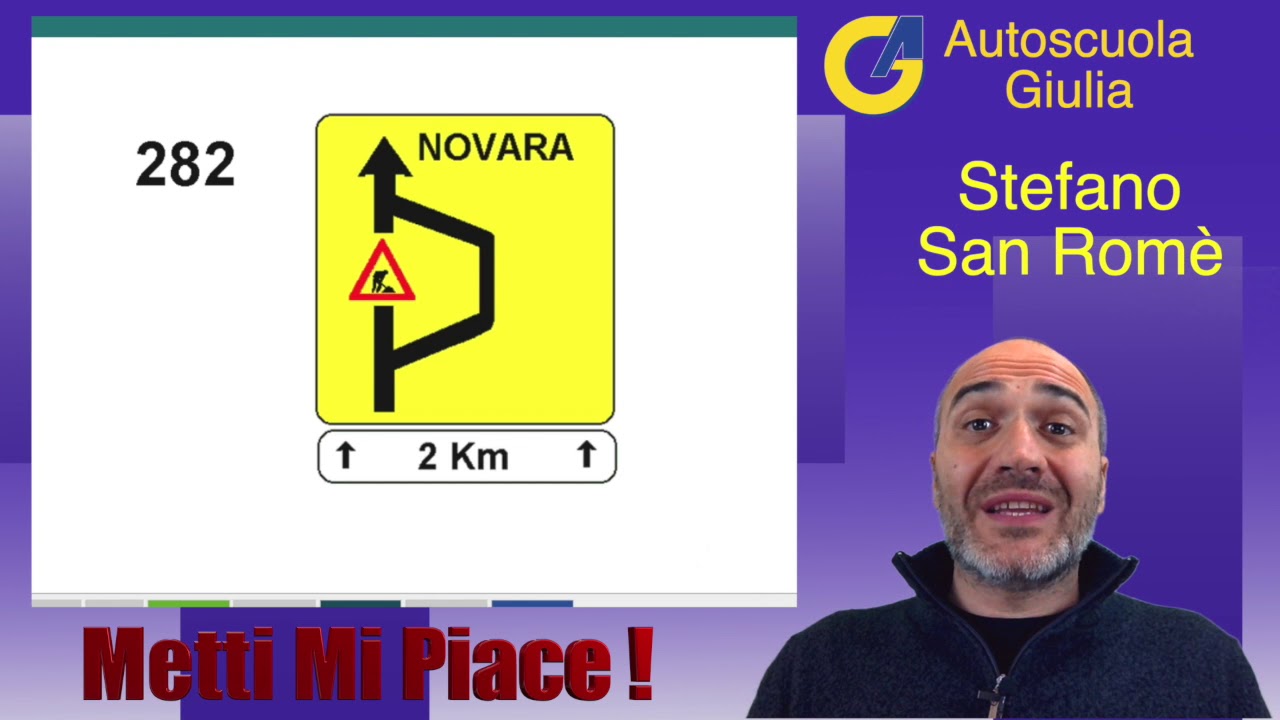 🔵 Segnali temporanei e complementari - Capitolo 10