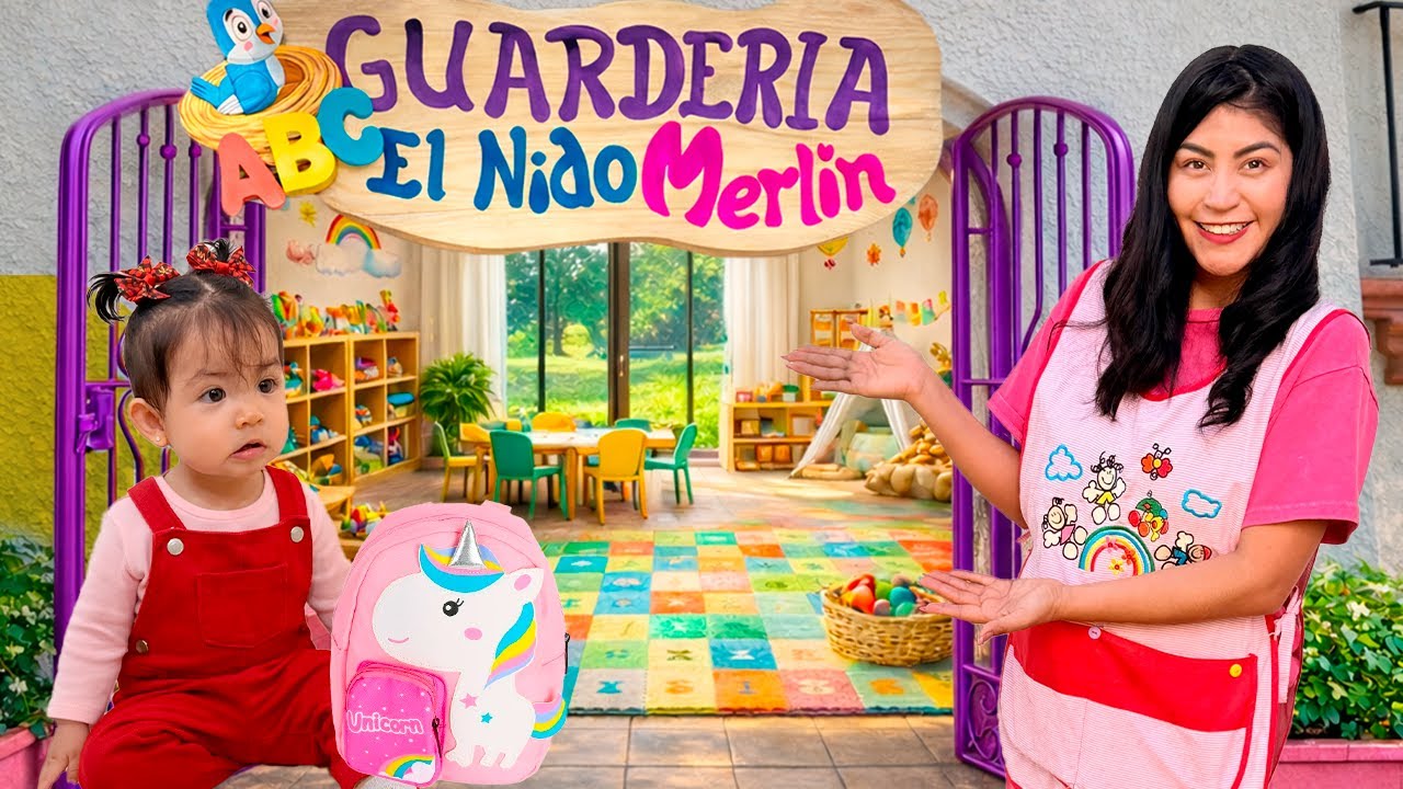 ☀️ PRIMER DÍA DE GUARDERÍA ¡EMMA SE VA A LA ESCUELITA! 🍄🐤