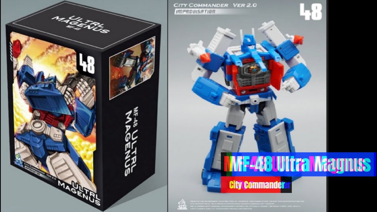 MFT Transformation Small Scale MF-48 Ultra Magnus City Commander