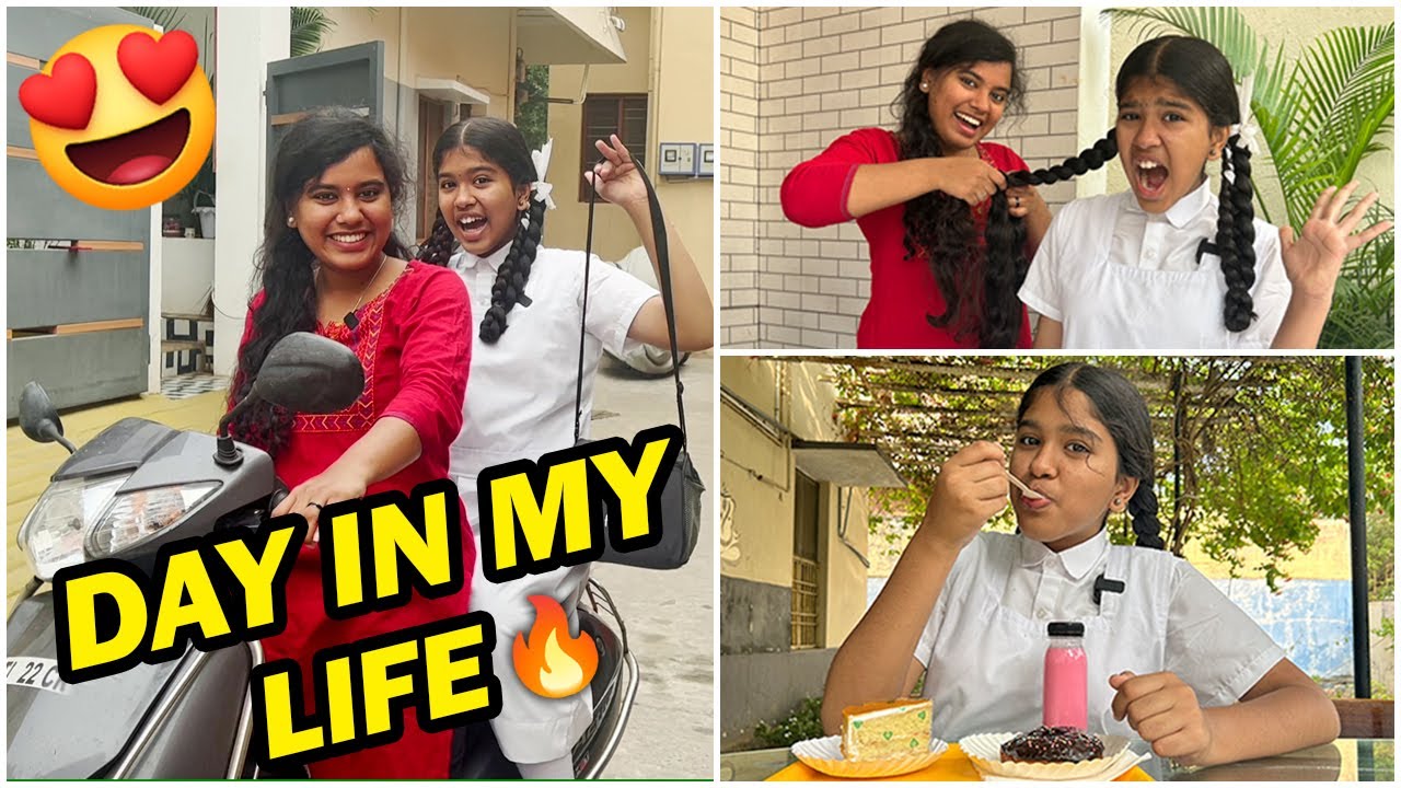 😍A Day in our LIFE- Ammu's SCHOOL ROUTINE🔥 || School Vlog || Ammu Times ||