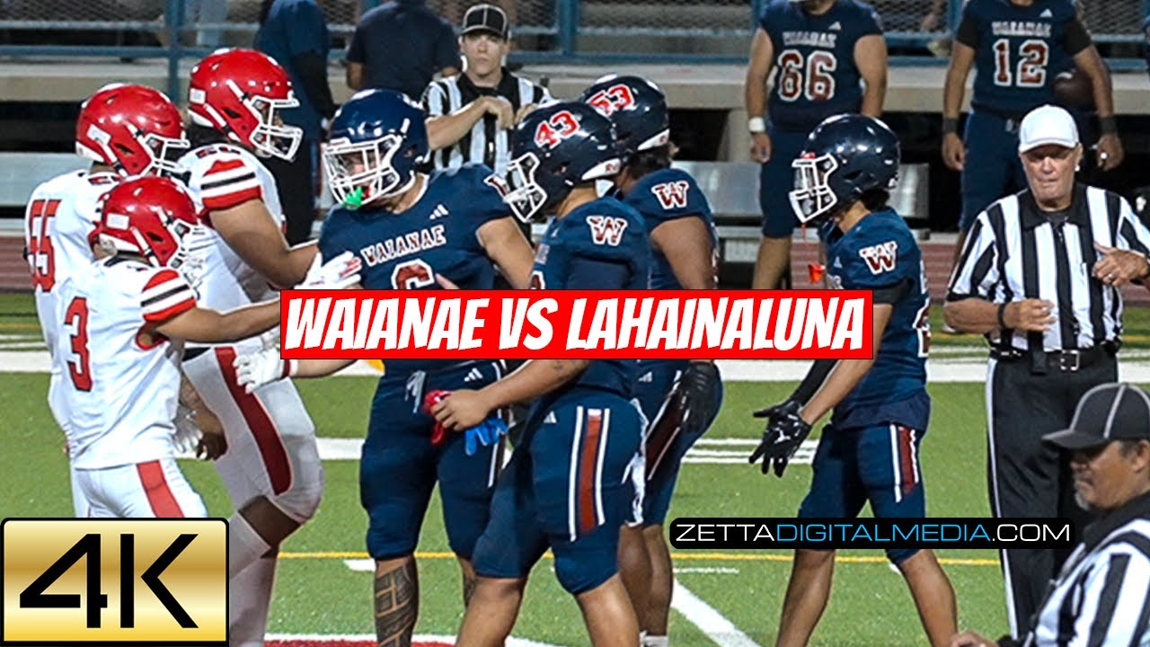 Waiʻanae Returns Home After Almost 2 YEARS | New Field Debut | Waiʻanae vs Lahainaluna