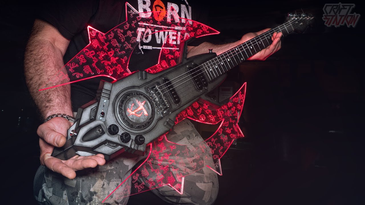 HOW TO MAKE WORKING GUITAR FROM DOOM ETERNAL