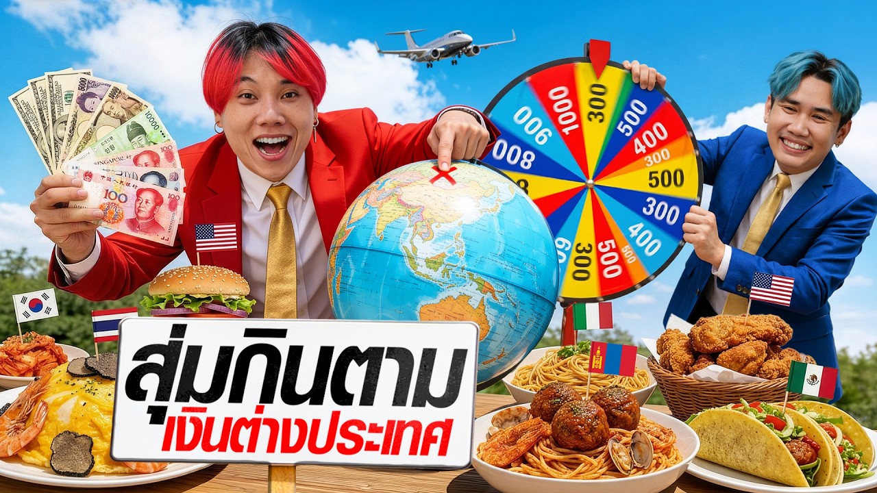 พวกผมสุ่มกินอาหารตามค่าเงินต่างประเทศ #คู่เทพโกอินเตอร์