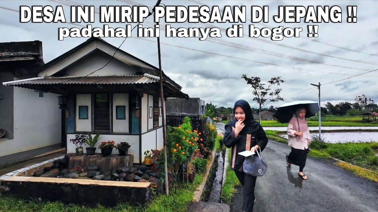 LUAR BIASA !! DI BOGOR ADA DESA YANG MIRIP SEPERTI DI DESA YANG ADA DIJEPANG !! | real life in bogor