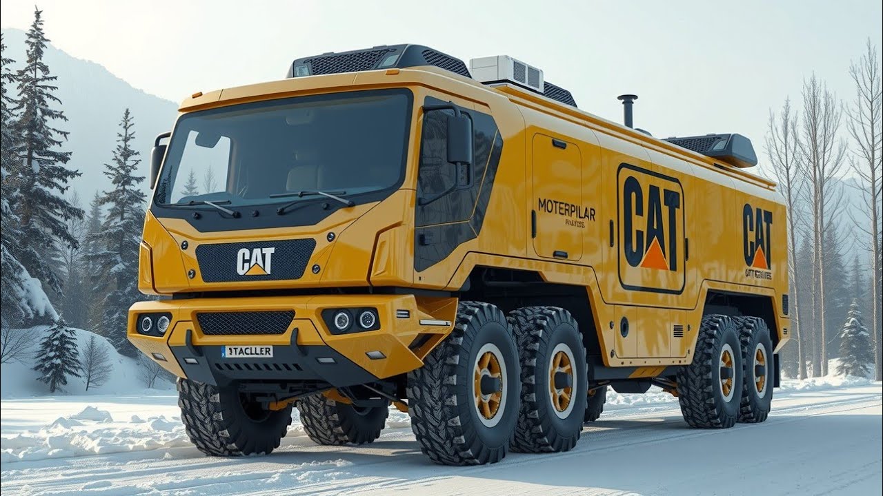Обзор автодома CATERPILLAR 2025 года поразит вас!