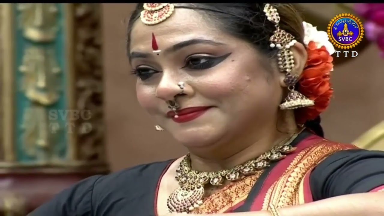  Tirupati  temple  festival  2025  Raja Dutta & Chaity  ghosh  duet Bharatnatyam 
