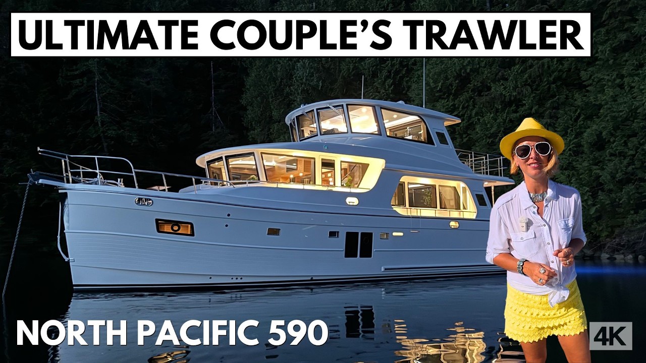 JUST WOW! 🤩 2026 North Pacific 590 Trawler Yacht Tour
