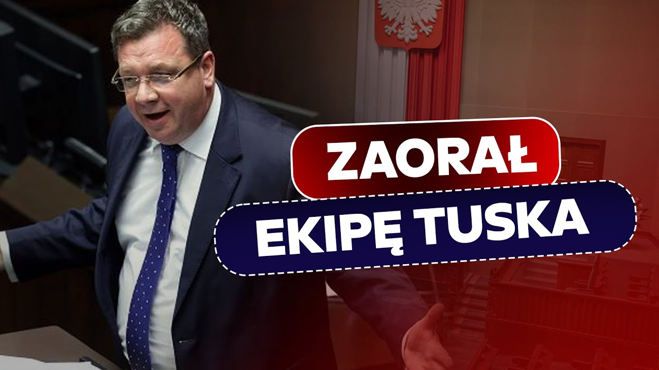 🔥 Poseł Michał W&oacute;jcik nie zostawił suchej nitki na ekipie Tuska!