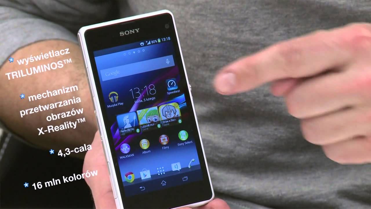 Sony Xperia Z1 Compact - Recenzja -Twardy Reset