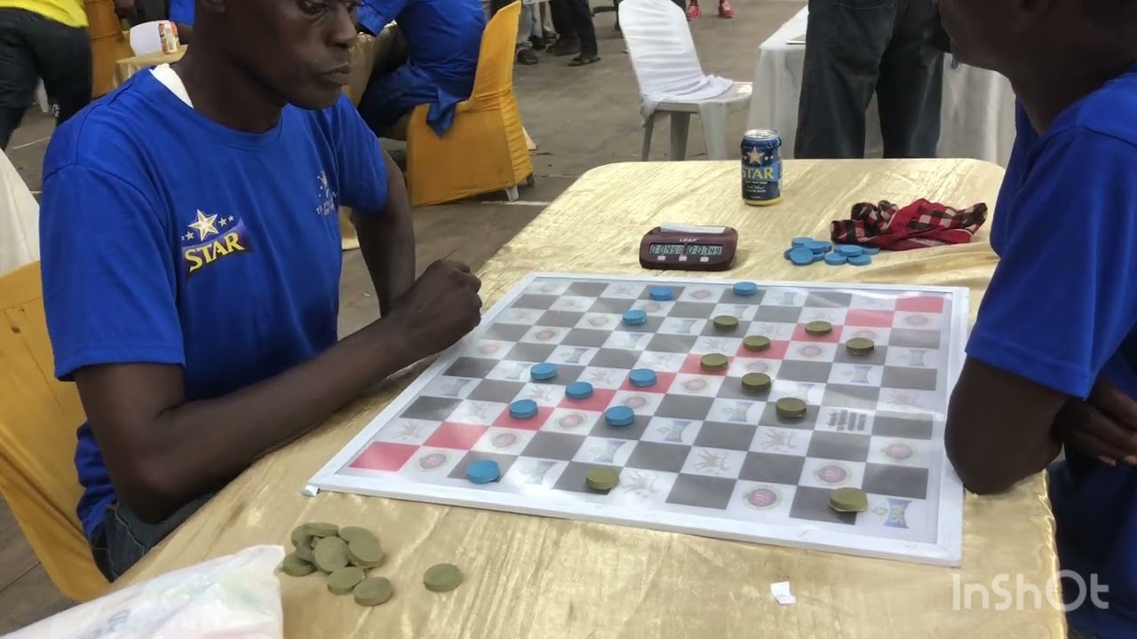 Lagos State International Draught Competition Bamidele Vs Abu