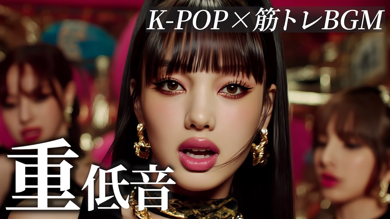 【K-POP】筋トレ・作業がノリノリで捗る重低音⚡️洋楽playlist/HIPHOP/EDM/TRAP/ドライブ/ランニング/アップテンポ/モチベーション爆上げ/フリーBGM