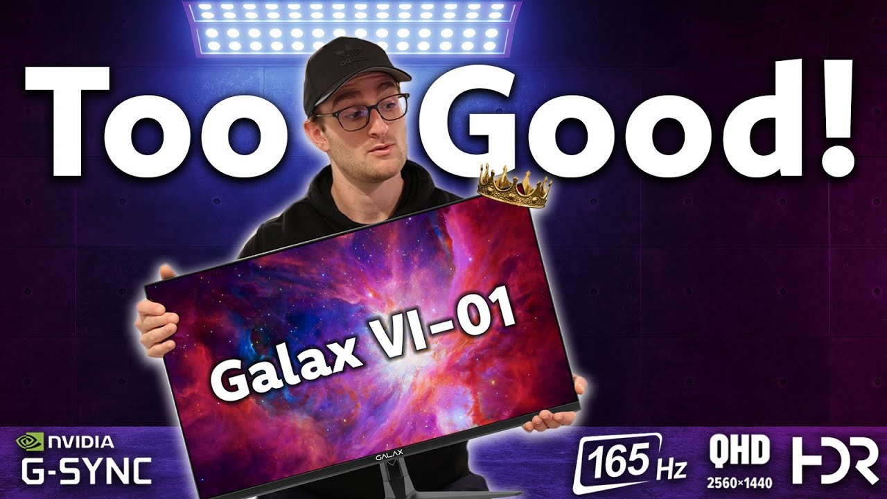Galax VI-01 Monitor Review - The Best Budget 1440p Gaming Monitor