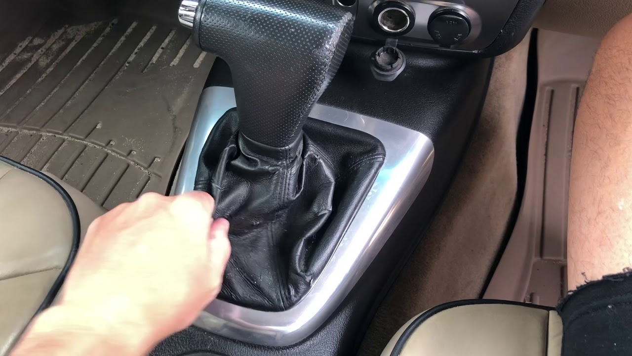 Cambio de funda de palanca de cambio hummer h3