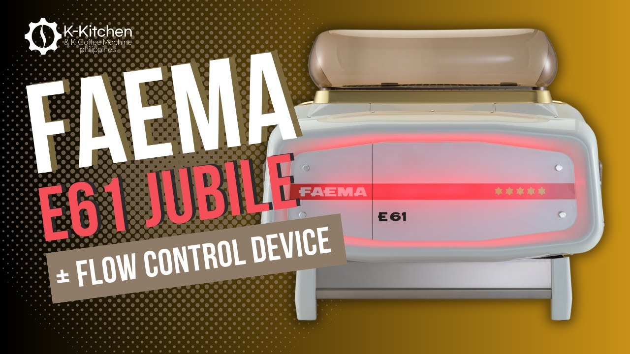 Transform Your Espresso: Faema E61 Jubile with Custom Flow Control | K-Kitchen & K-Coffee PH